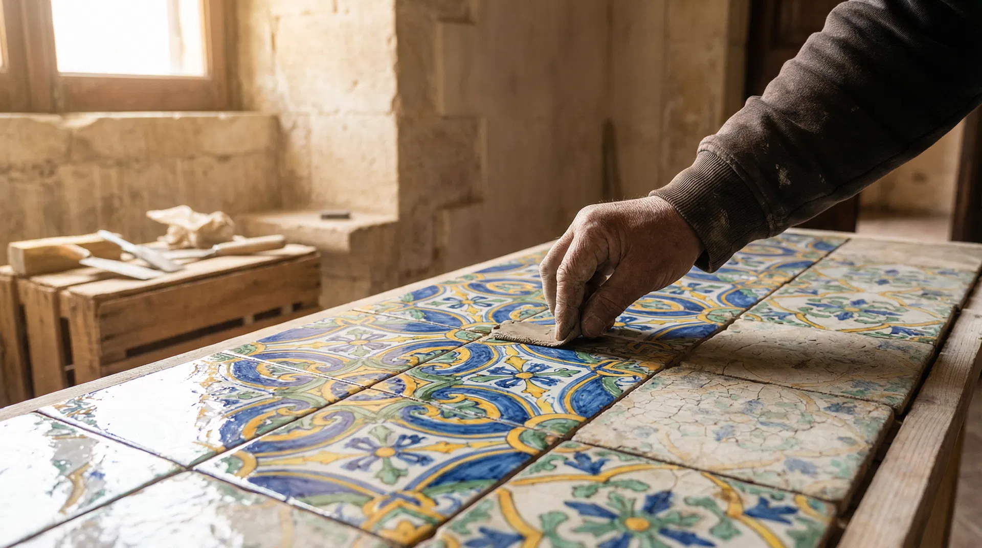 Guida Completa al Restauro dei Pavimenti in Maiolica Siciliana