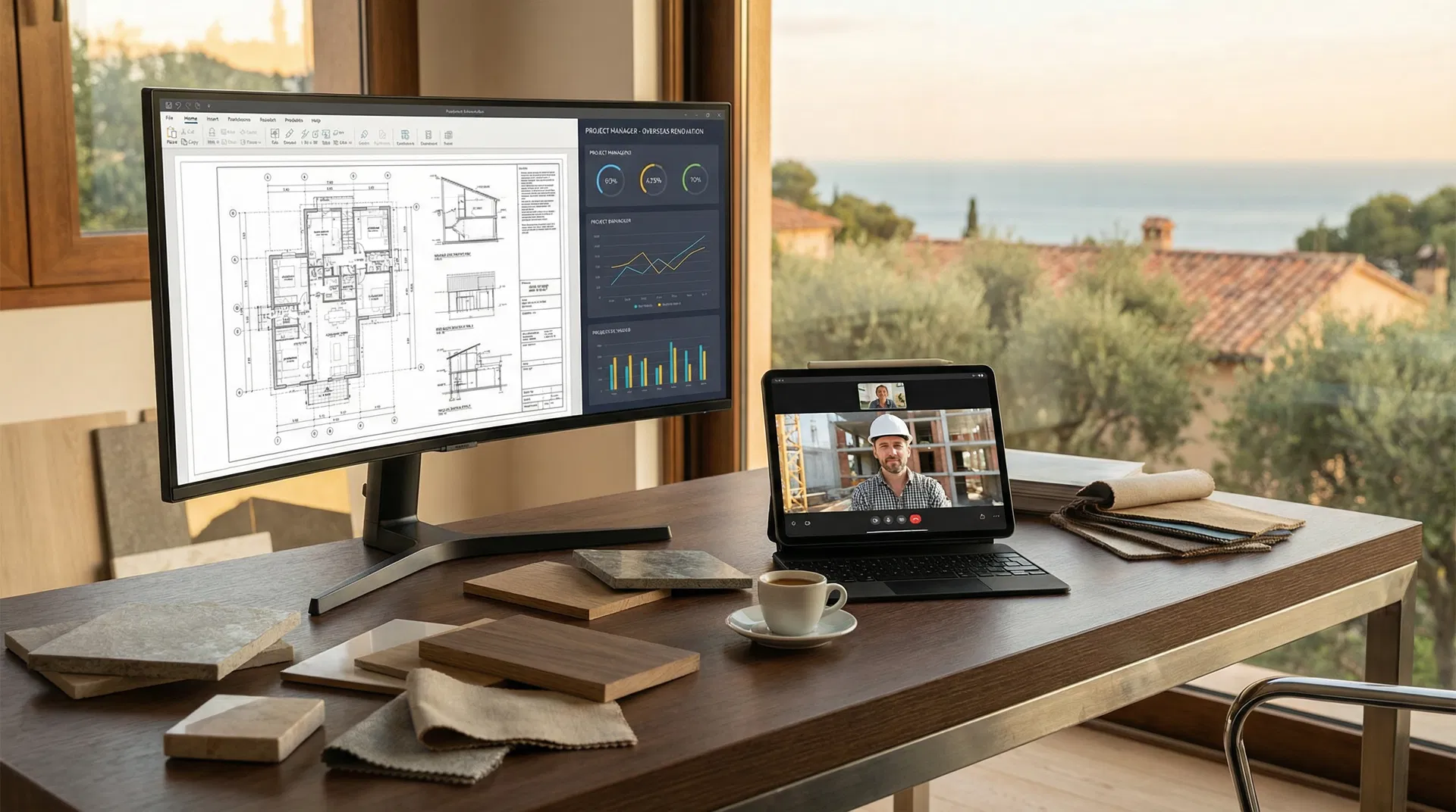 Gestione Progetti per Ristrutturazione Immobiliare dall'Estero in Sicilia