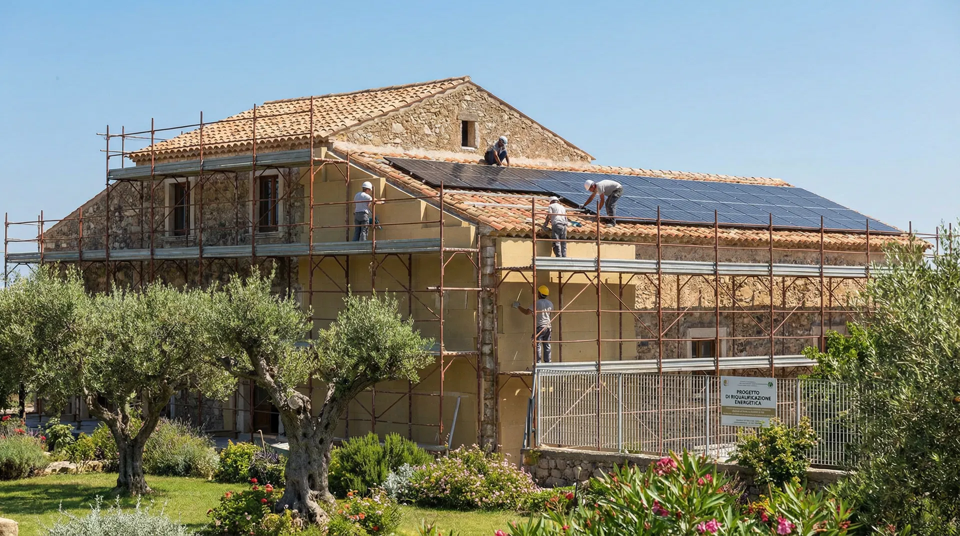 Ristrutturazione Energetica in Sicilia: Cappotto Termico, Infissi e Guida all'Efficienza