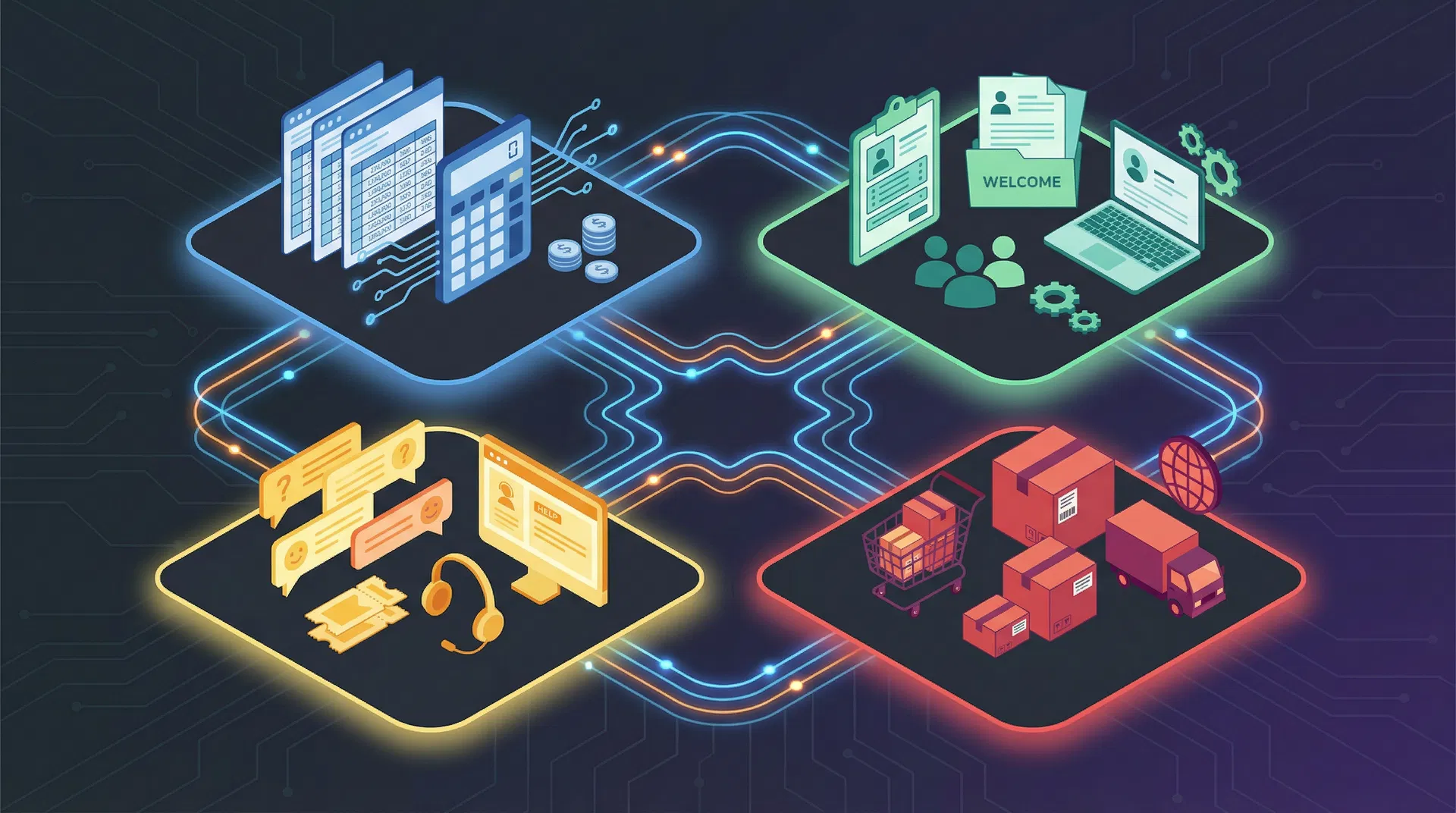RPA 在企業中的四大應用場景
