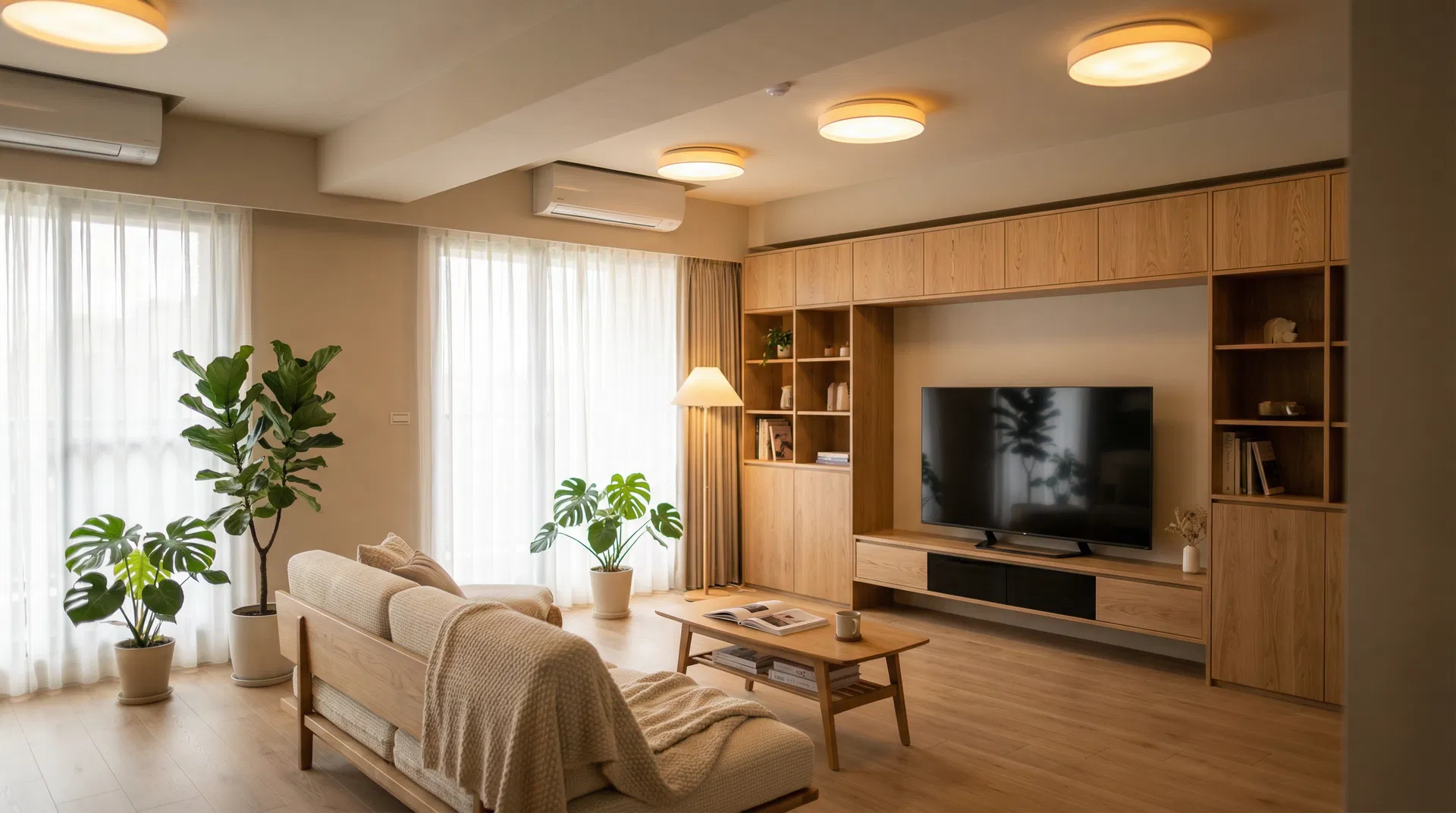 溫暖的居家空間