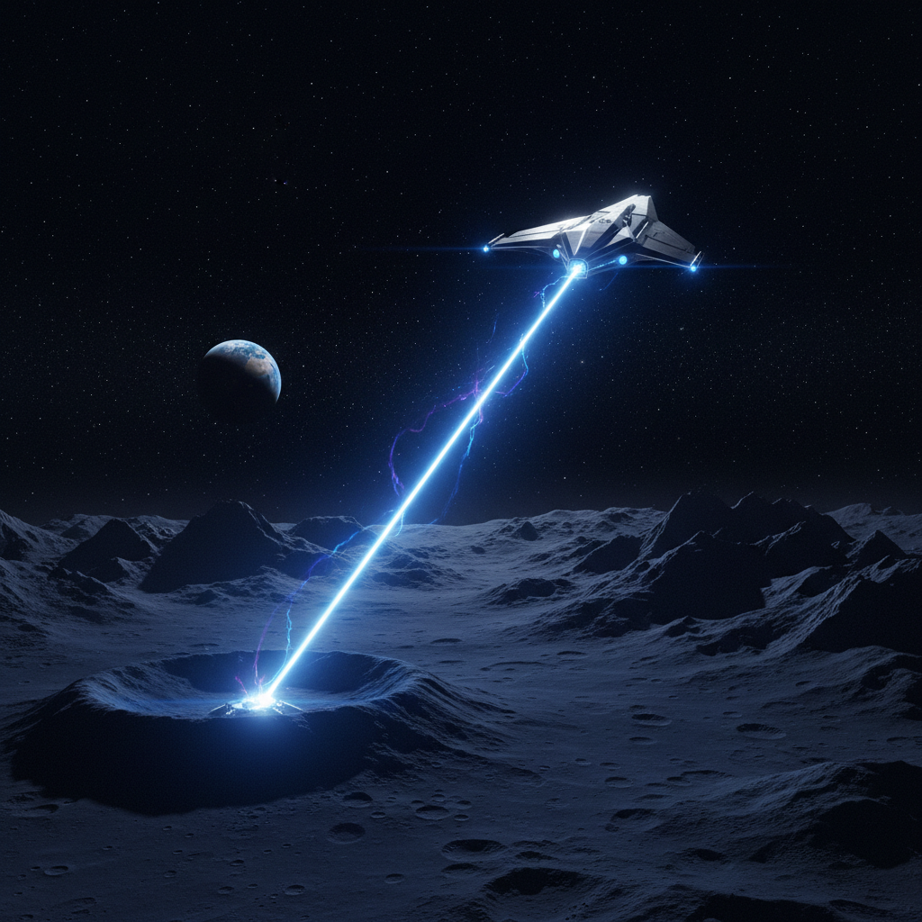 O Relógio Cósmico: Um Laser Ultrassensível na Lua para Guiar a Humanidade