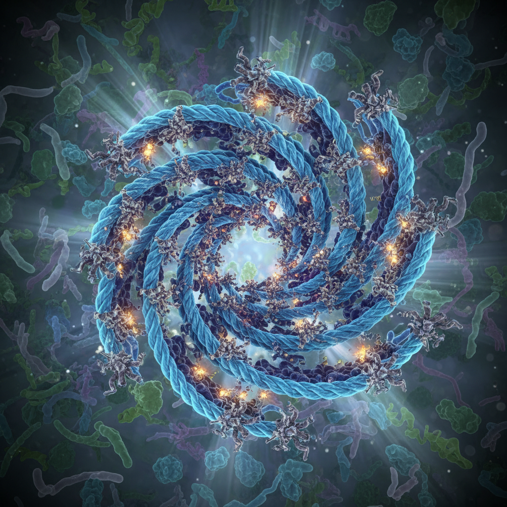 A Dança Cósmica das Células: Miosina Quiral e os Anéis Giratórios da Vida