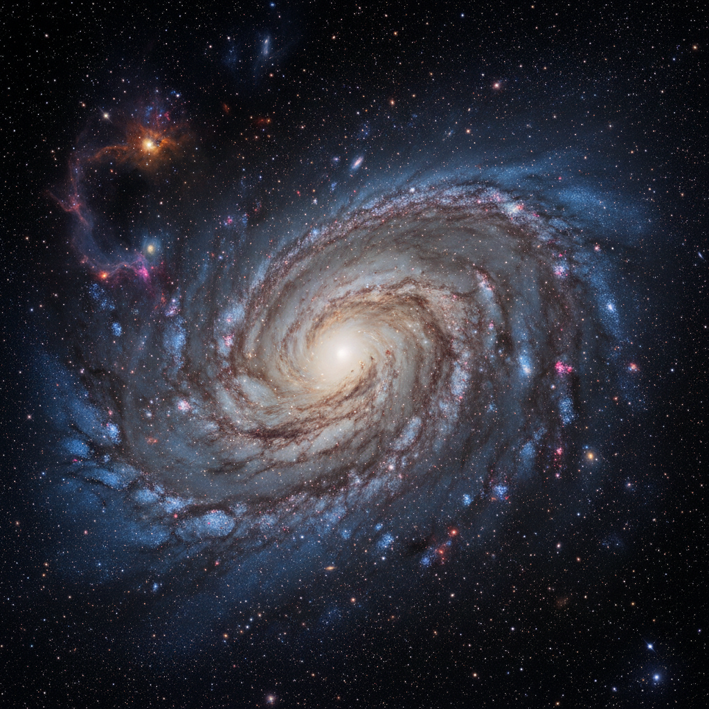 A Via Láctea, com seus bilhões de sóis, é dominada por anãs vermelhas, estrelas menores e mais frias que o nosso Sol, que abrigam uma vasta quantidade de exoplanetas.