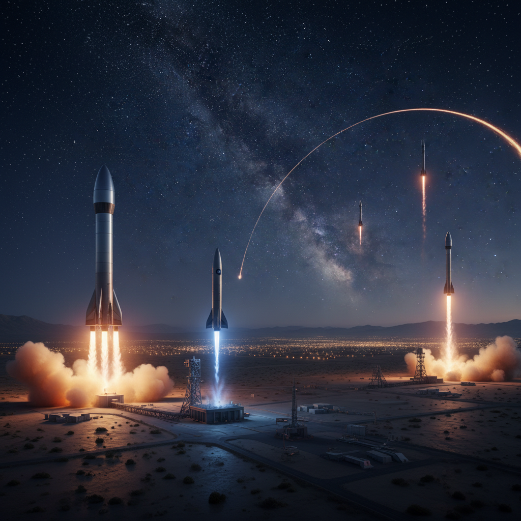 O Céu Não é Mais o Limite: A Revolução do Voo Espacial Privado