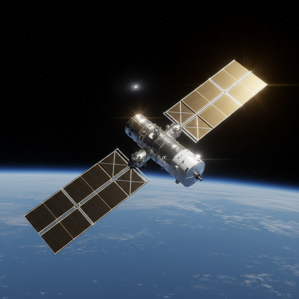 Flutuando acima da atmosfera terrestre, o Telescópio Espacial Hubble tem sido nossos olhos mais nítidos para o universo profundo. Sua posição privilegiada permite capturar luz em comprimentos de onda que a Terra bloqueia.
