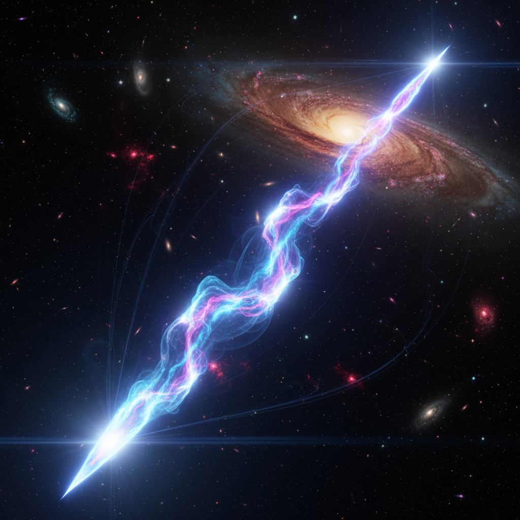 O Enigma Cósmico de GRB 250702B: Um Flash que Desafia a Astrofísica