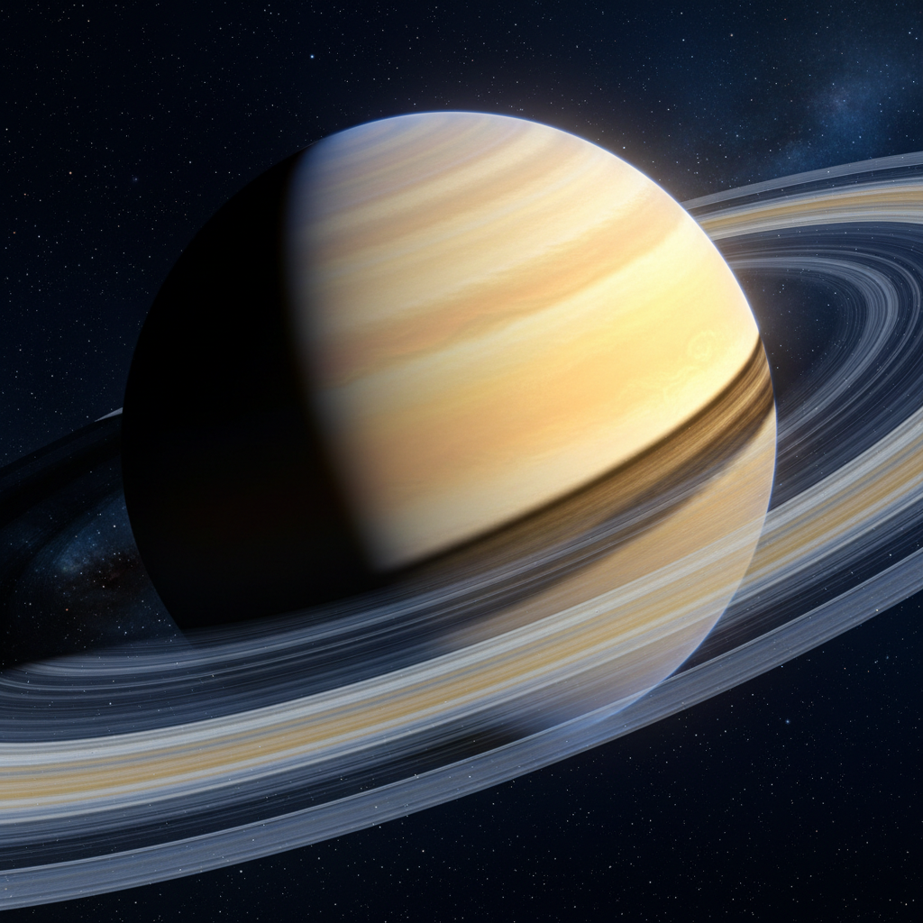 Saturno, o gigante gasoso com seu icônico sistema de anéis, continua a fascinar cientistas e entusiastas, um testemunho da beleza e complexidade dos processos cósmicos que moldam nosso universo.