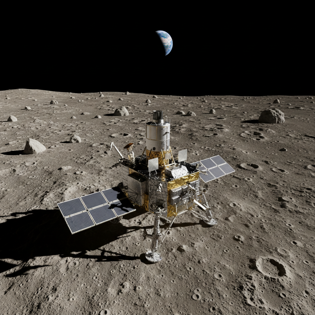 A sonda Chang'e-6, da China, pousou com sucesso no lado oculto da Lua, um feito inédito que permitiu a coleta de amostras cruciais para a ciência planetária.