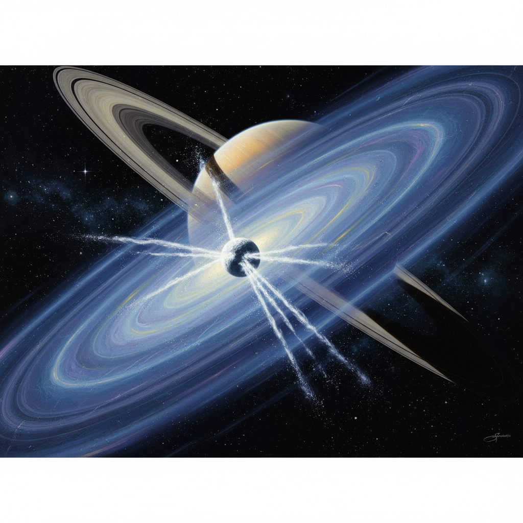 Encélado: O Gigante Eletromagnético Que Desafia Nosso Cosmos