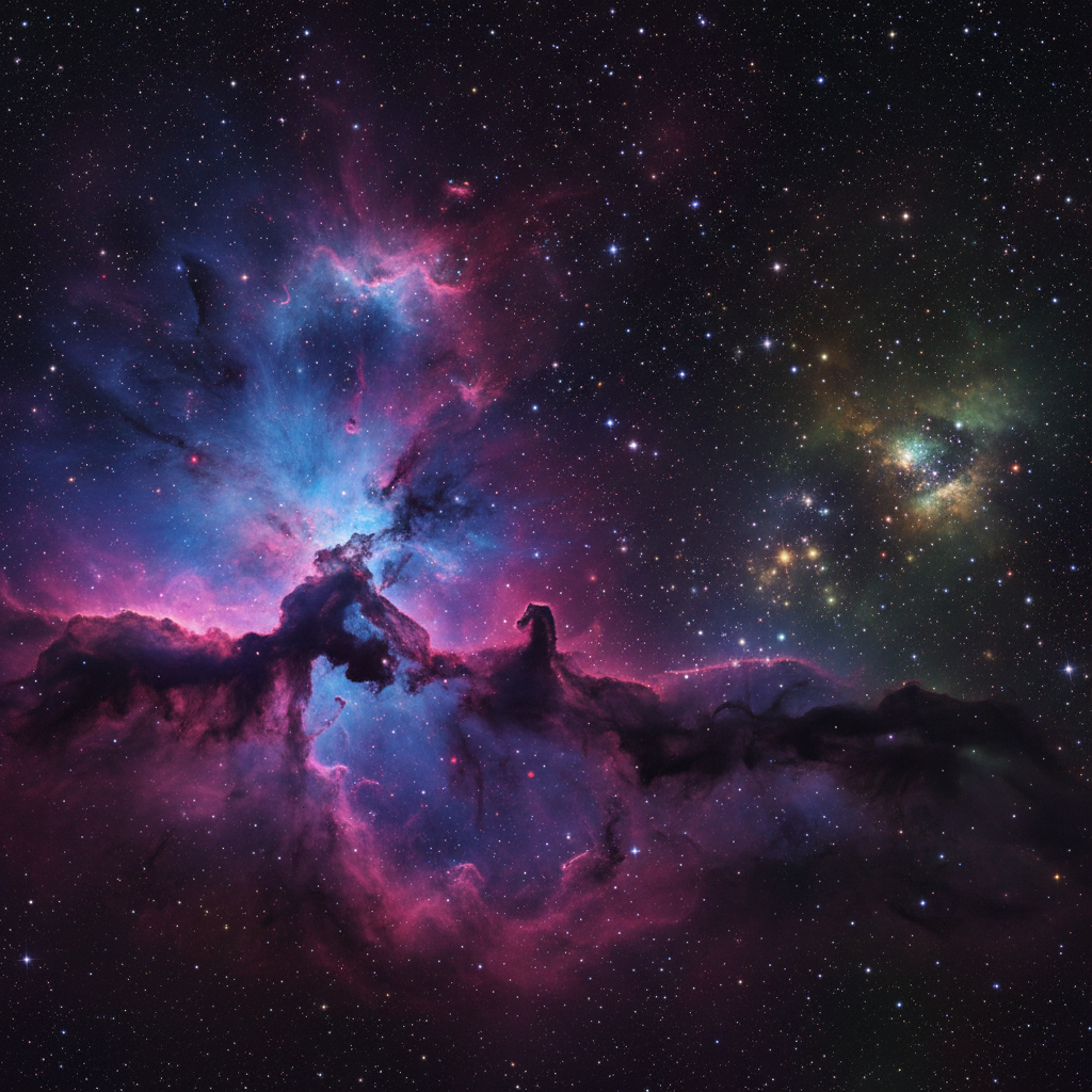 A imensidão e a beleza do universo, repleto de estrelas e nebulosas, servem de palco para fenômenos cósmicos extraordinários como o de ASASSN-24fw. Cada ponto de luz guarda um mistério a ser desvendado.