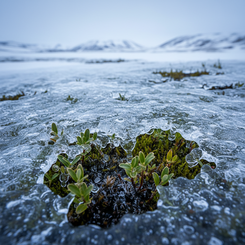 O Gelo Ártico e o Futuro Inesperado da Vida Vegetal