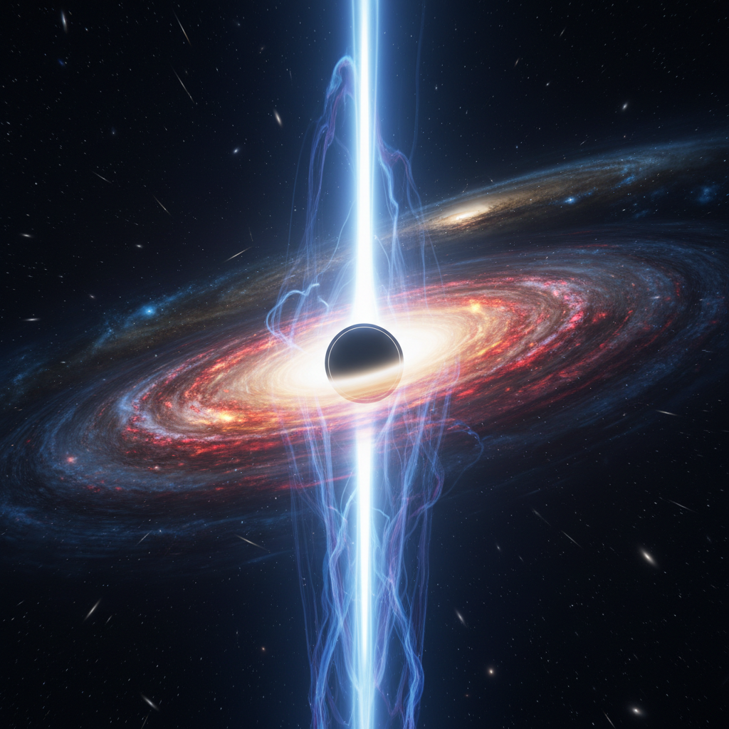 O Enigma Cósmico do Jato Inesperado