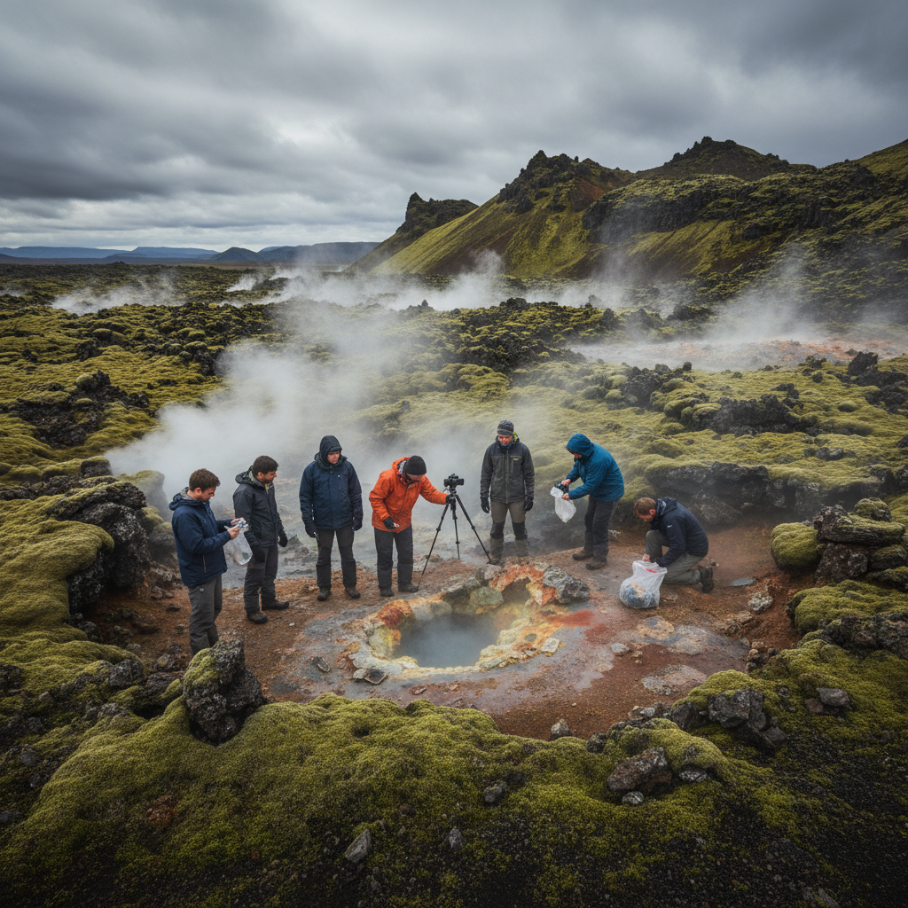 Islândia e Marte: Um Espelho Gélido para a Vida Antiga