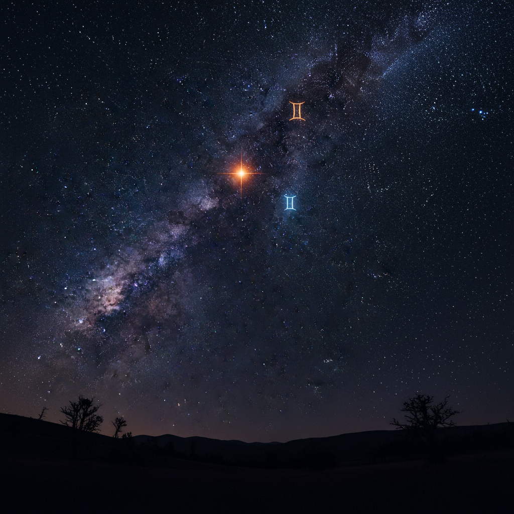 Gêmeos: O Encontro Cósmico de Irmãos Estelares e a Jornada da Humanidade