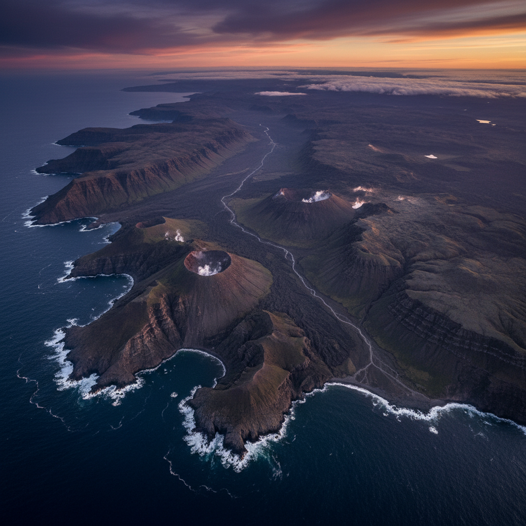A vasta província vulcânica rifteada entre a Noruega e a Groenlândia é uma cicatriz geológica que intriga cientistas há décadas. Sua formação é um dos maiores episódios vulcânicos da história terrestre.