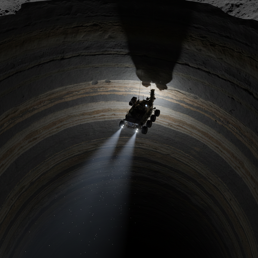 Abismos Lunares: A Ousada Missão para Mergulhar nas Cavernas da Lua