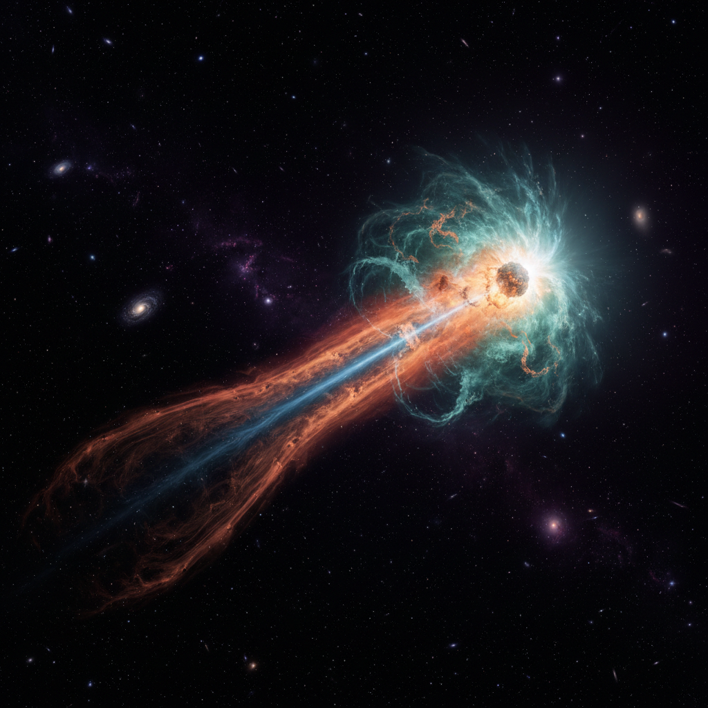 O Despertar Cósmico do 3I/ATLAS: Um Cometa Interstelar Revela Seus Segredos