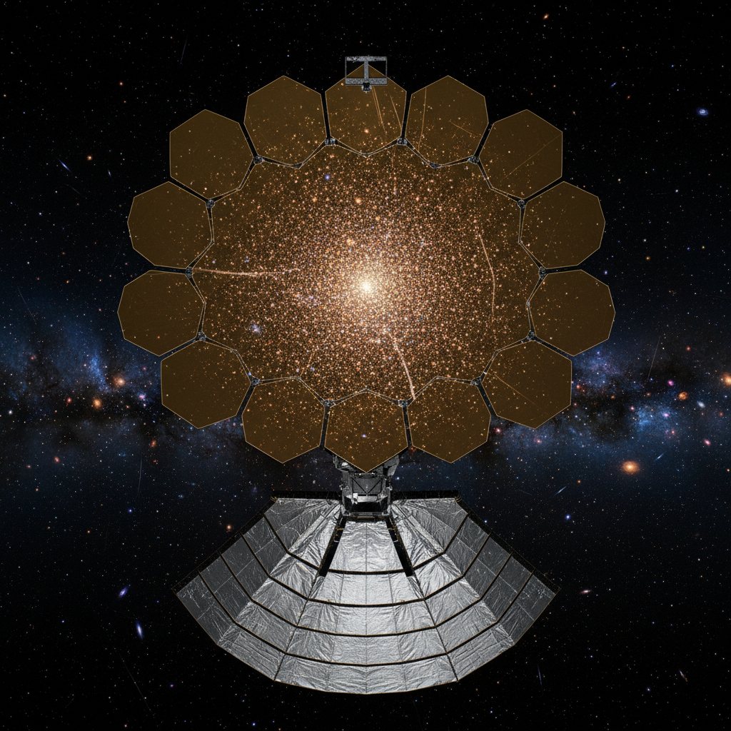 O Telescópio Espacial James Webb, uma maravilha da engenharia, observa um aglomerado globular antigo, desvendando os segredos das primeiras gerações estelares no universo distante.