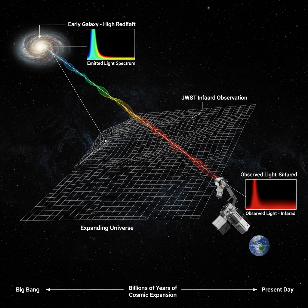 IA Desvenda Cosmos: Olhar Mais Profundo na Aurora do Universo