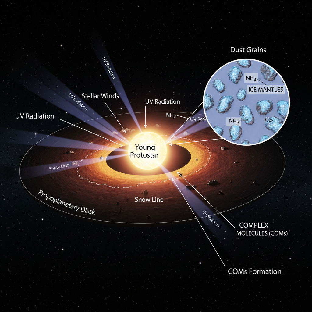 A Jornada Cósmica da Vida: Moléculas Orgânicas Chegam a Júpiter