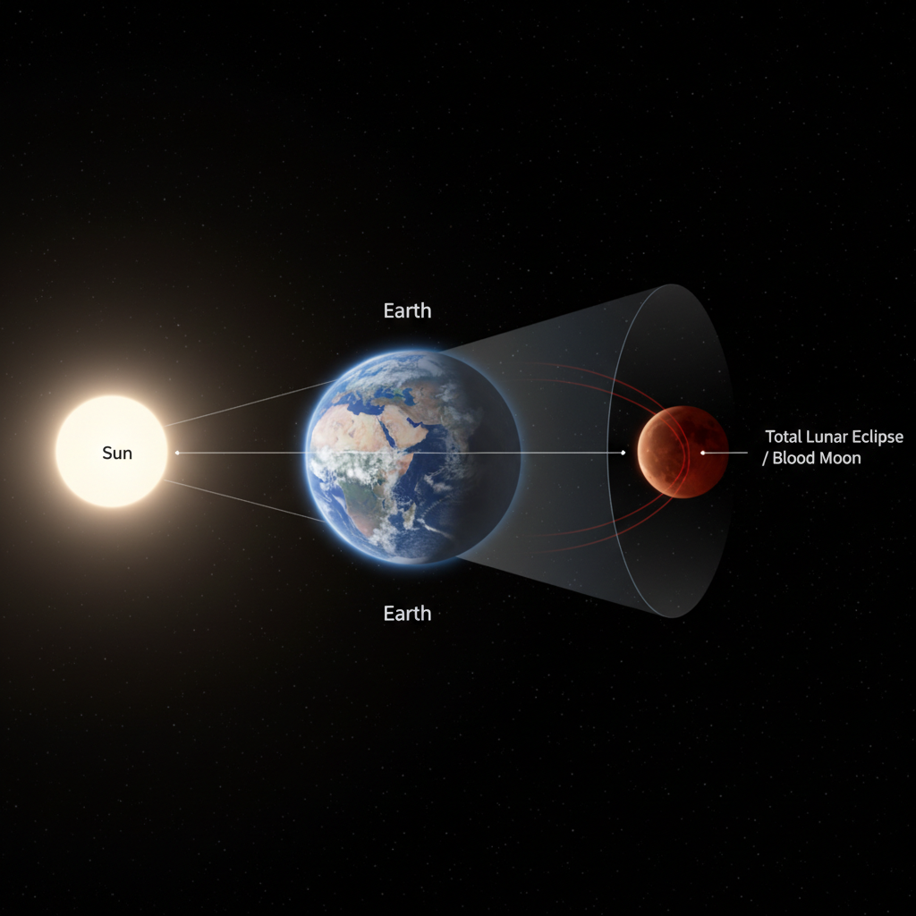O Último Espetáculo Rubro: A Lua de Sangue que Encantou Bilhões