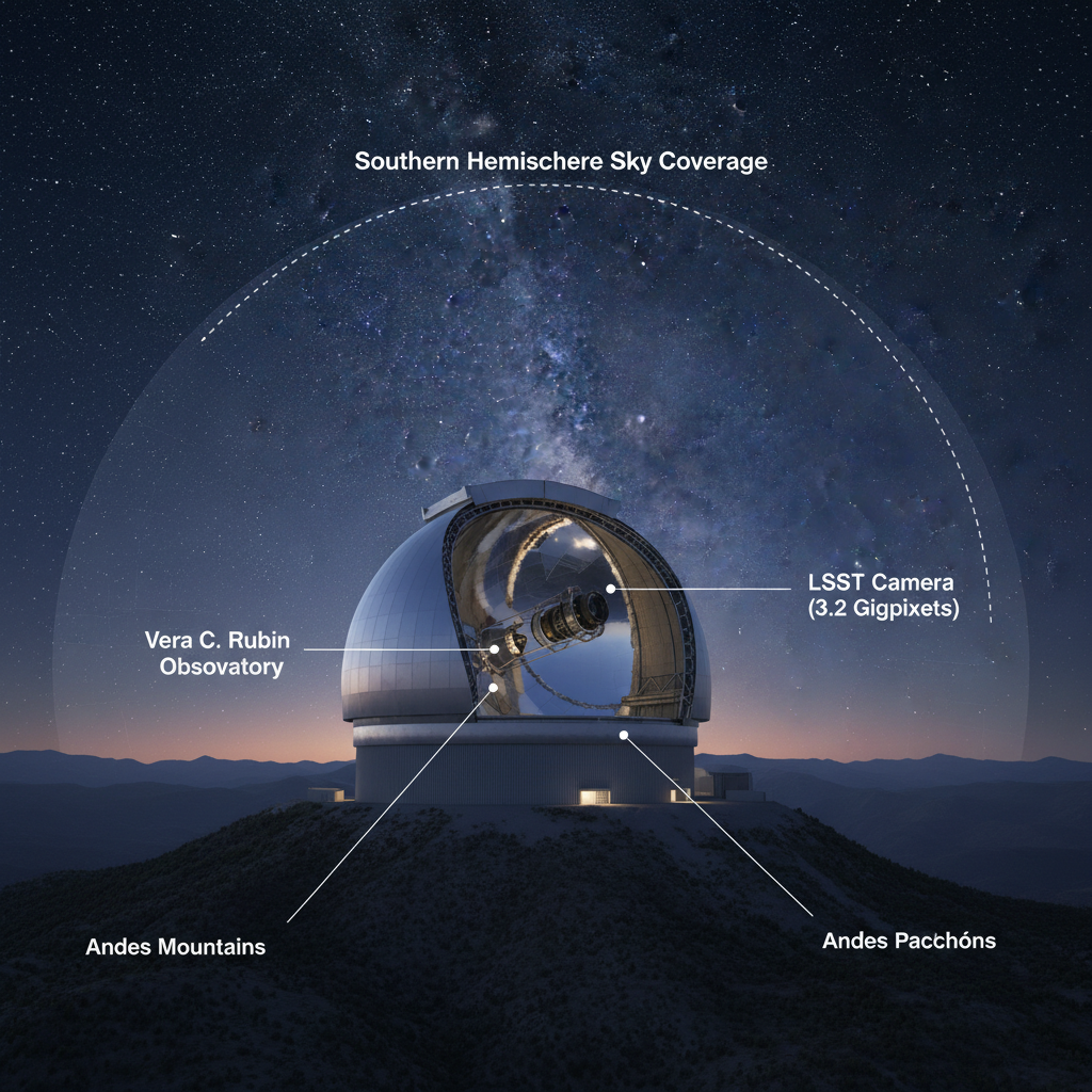 Rubin: A Revolução Cósmica que Desvendará os Segredos do Universo em Movimento