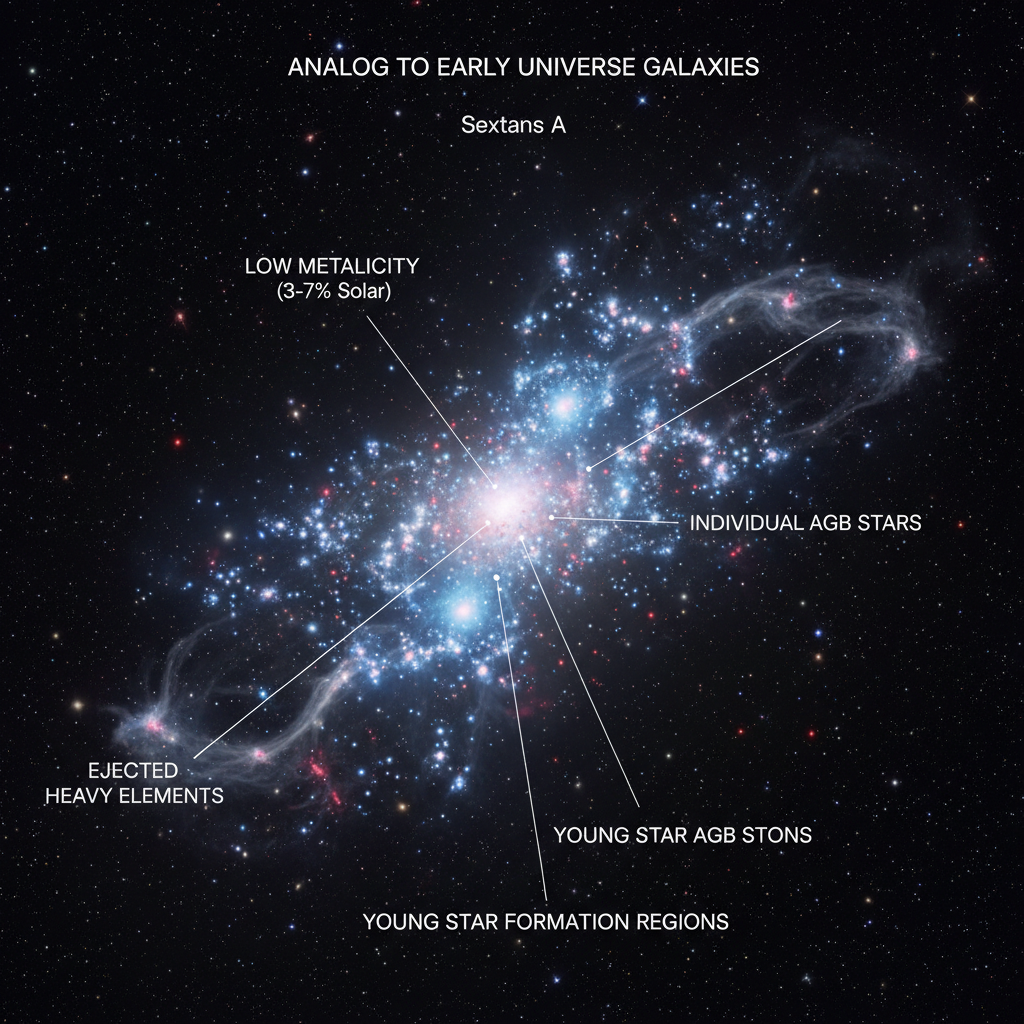 Poeira Cósmica Inesperada: Webb Revela Segredos da Criação no Universo Primitivo