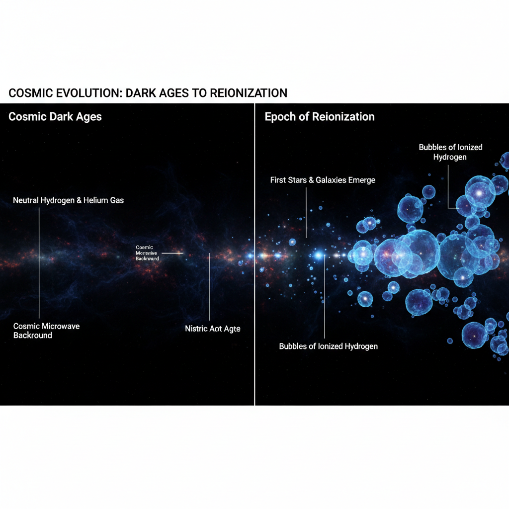 Os Primeiros Raios de Luz: Desvendando as Galáxias Infantis do Universo