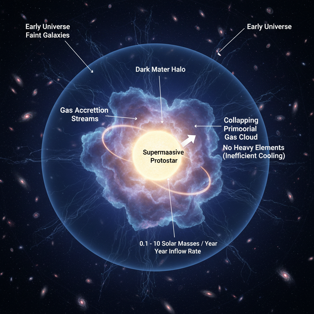 Pontos Vermelhos do JWST: As Estrelas Supermassivas que Podem Ter Semeado Buracos Negros Gigantes