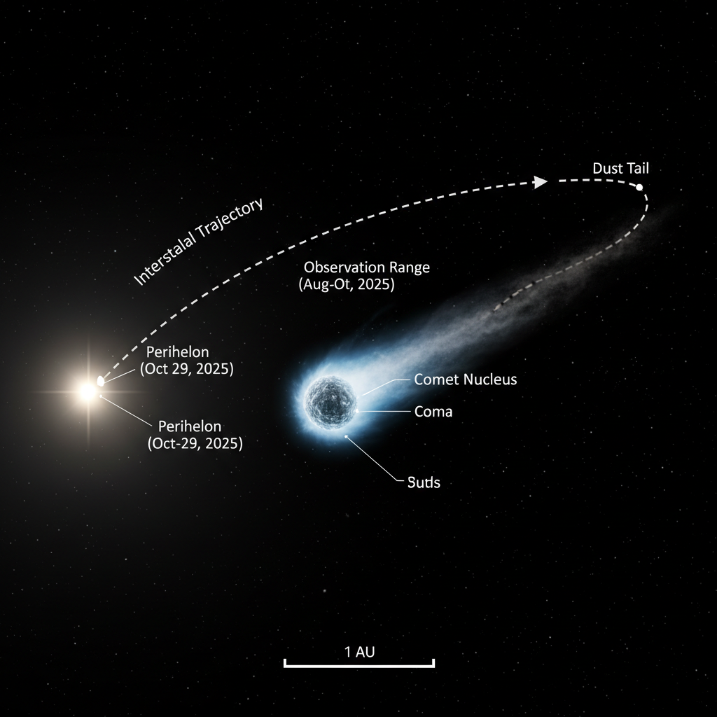 A Quimera Cósmica: O Cometa Interestelar 3I/ATLAS e Seus Segredos Químicos