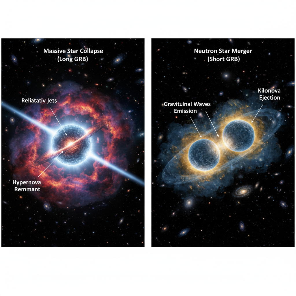 O Enigma Cósmico: Um GRB em Meio a um Balé Galáctico