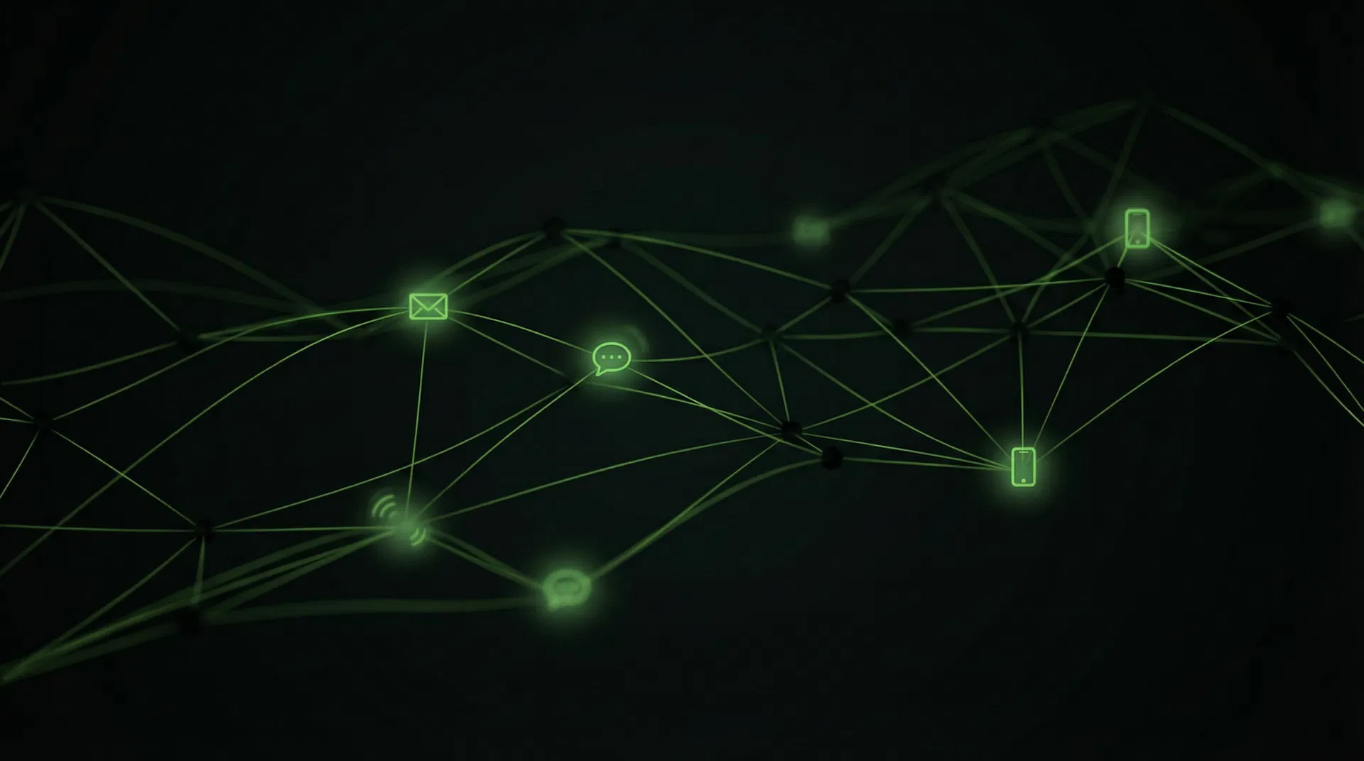 Automated marketing system network visualization