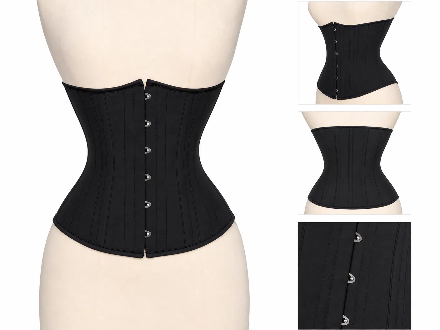 SHAPERX Steel-Boned Waist Trainer Corset