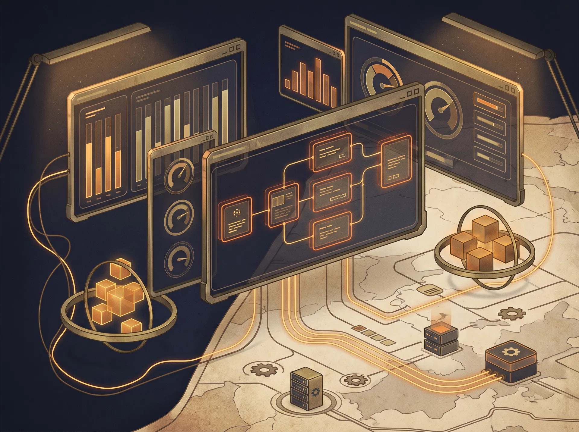 AWS cost and risk diagnostic visual