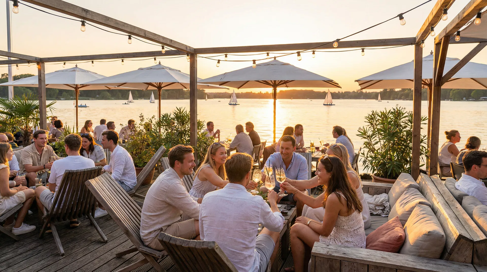 Sommerfest Atmosphäre