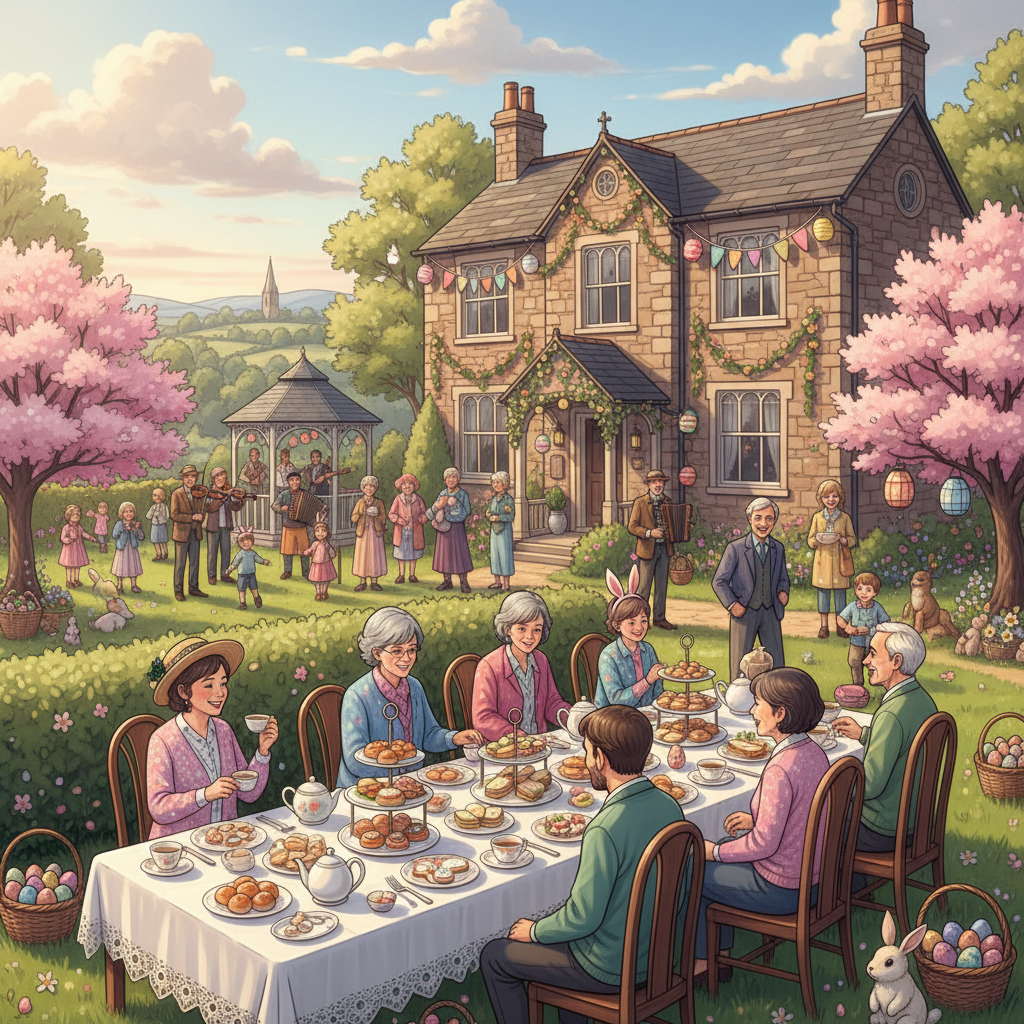 Preview of Easter Tea Party Adventure