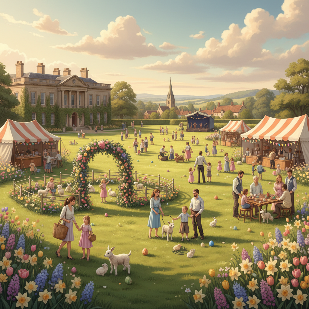 Easter Garden Event at Holkham Hall