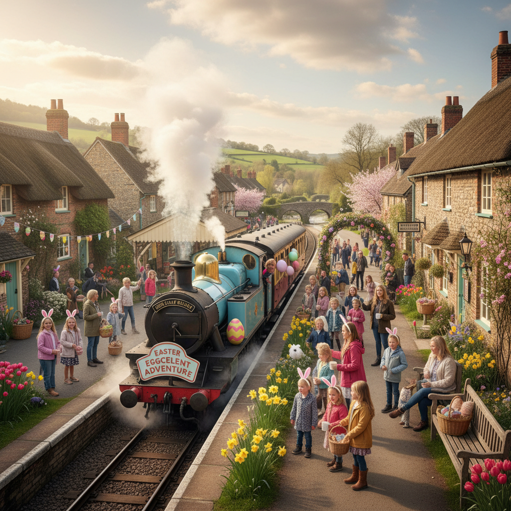 Easter Eggspress on the Bure Valley Railway