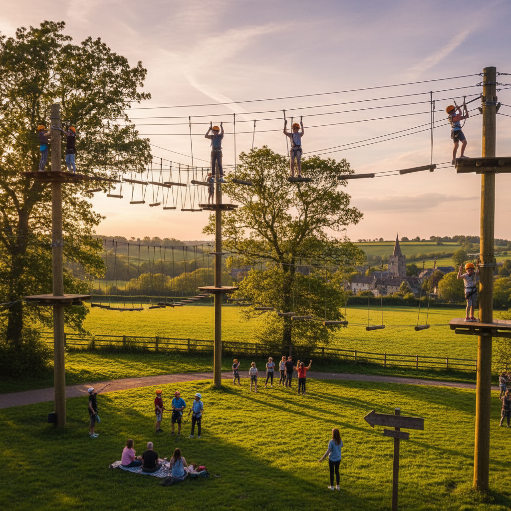High Ropes Course Adventure