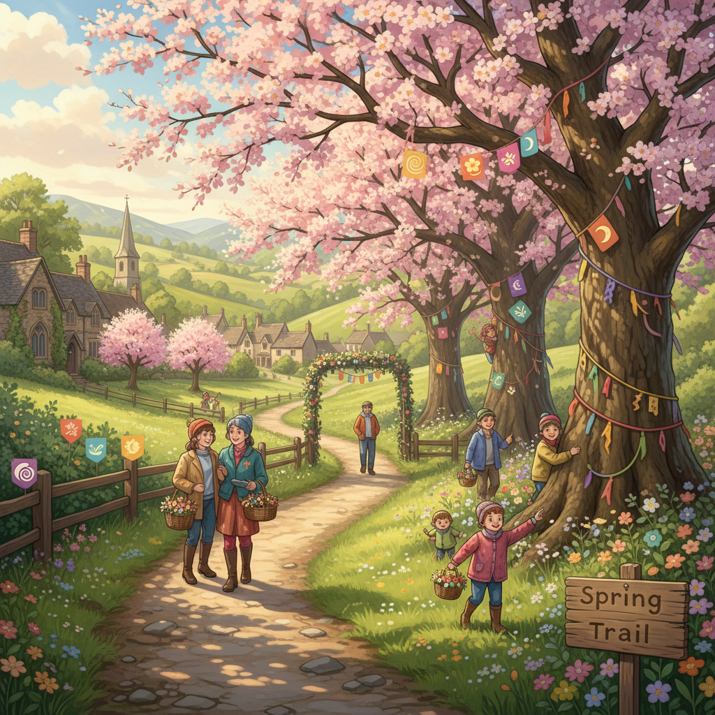 Spring Trail ~ Secret Signals!