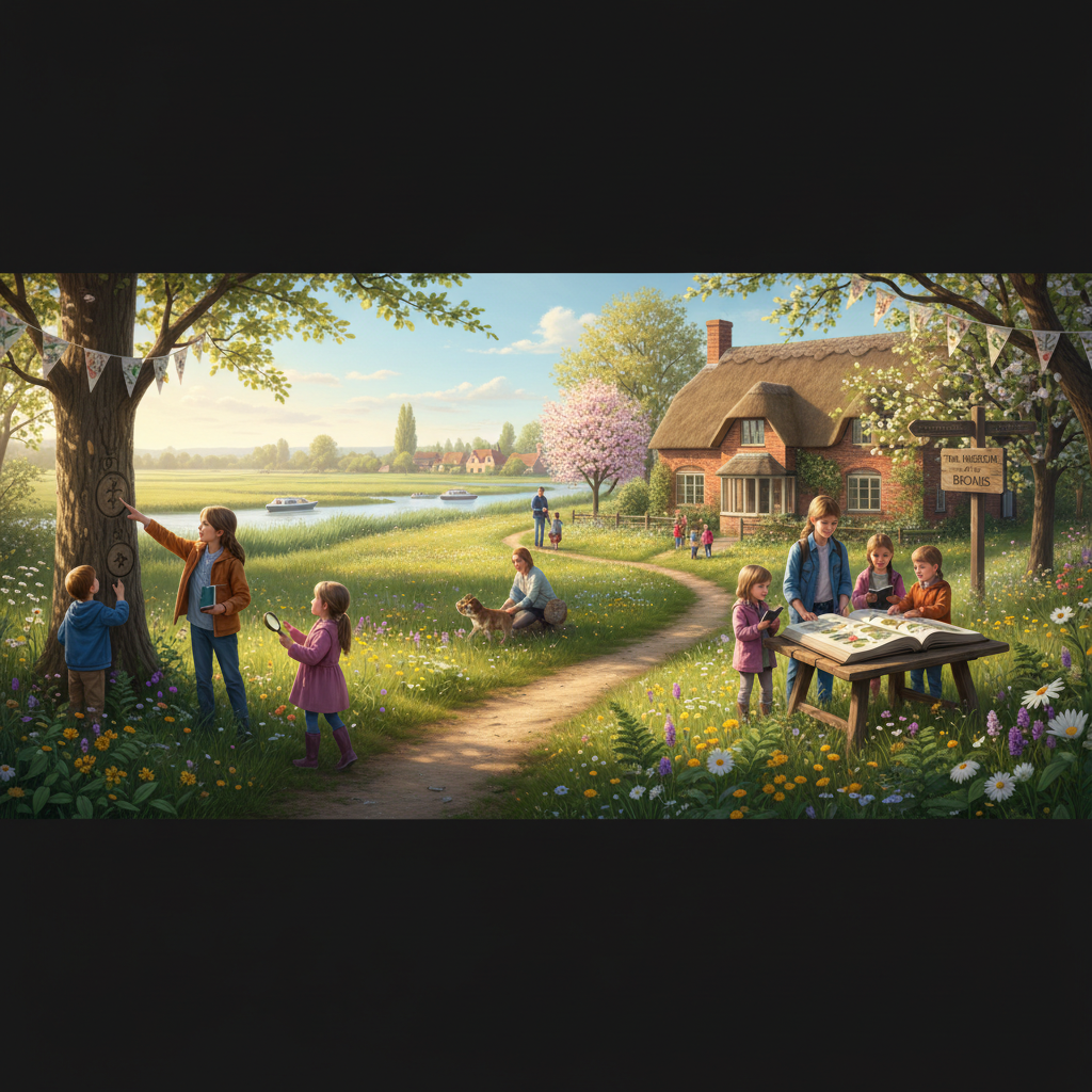 Spring Trail ~ Secret Signals! at The Museum of the Broads