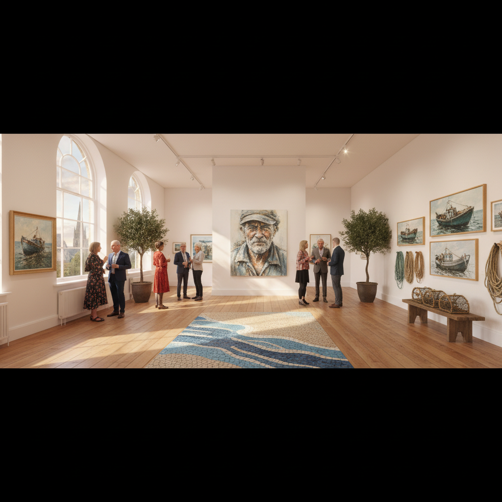 Preview of Chris Kirby - Crabbers & Whelkers Art Exhibition