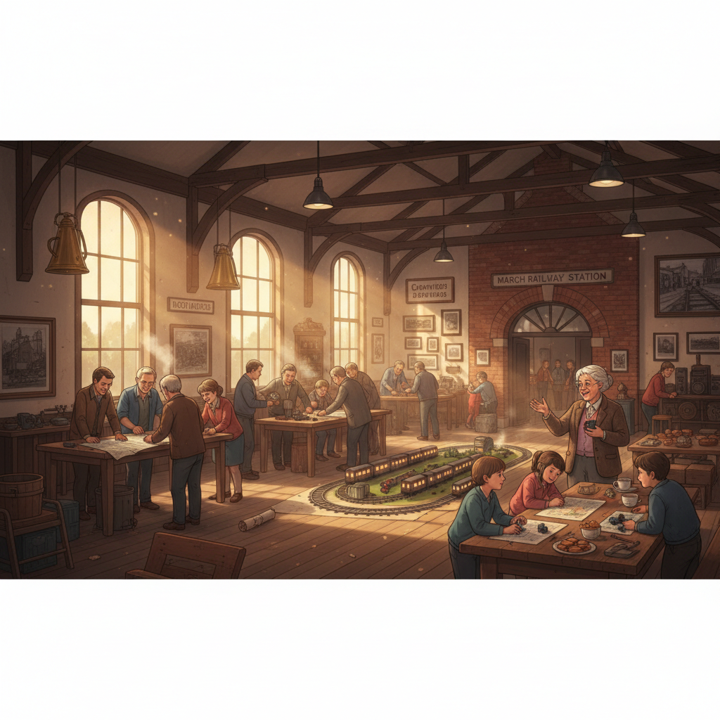 Stories of March Railway Station