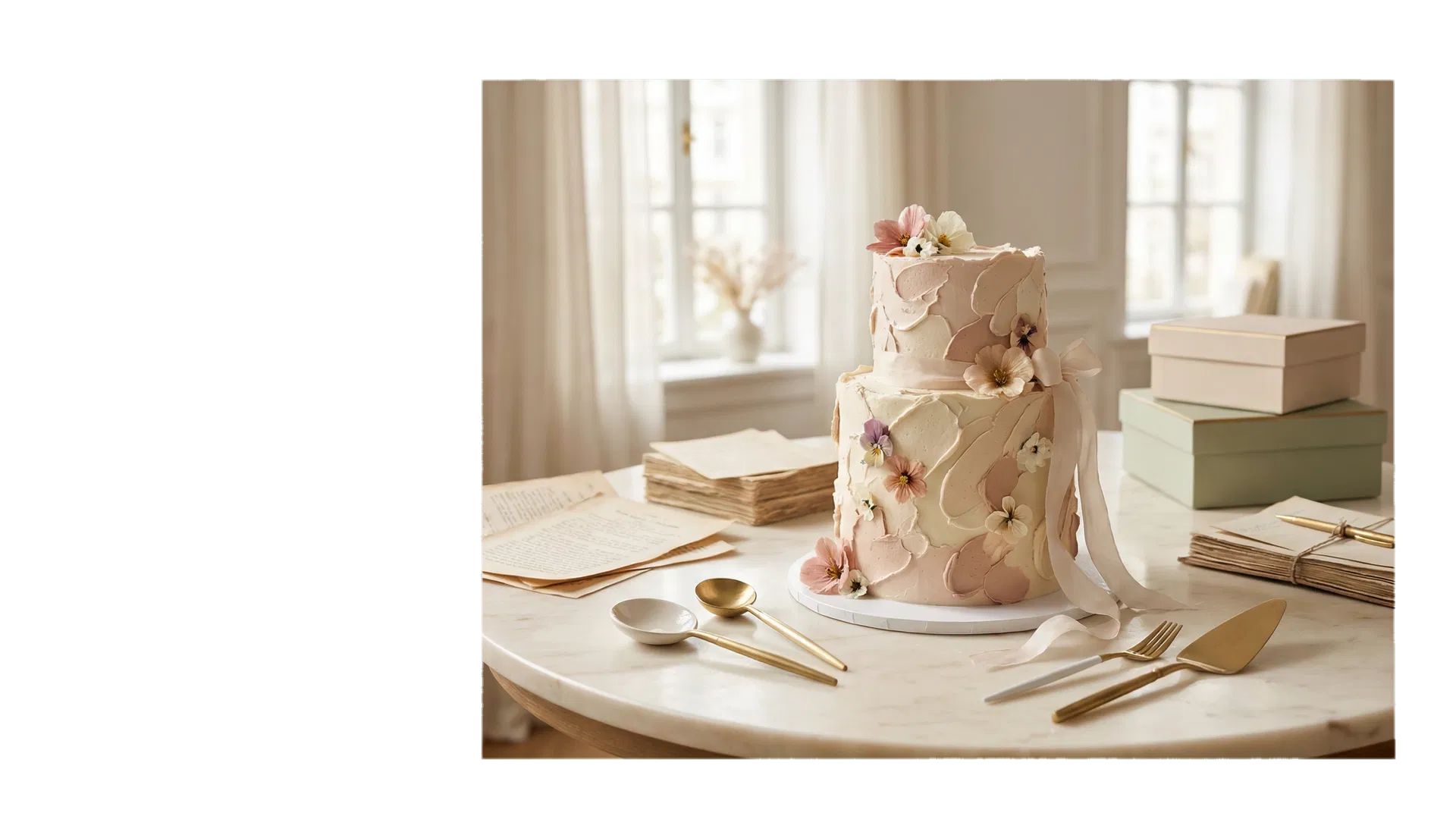 Bolo autoral do Atelier Castelo