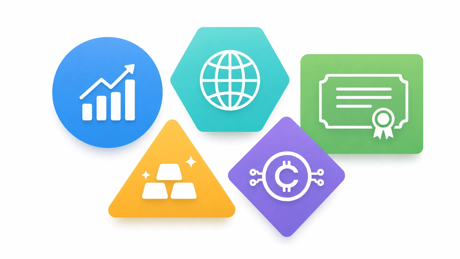 ETF asset categories illustration