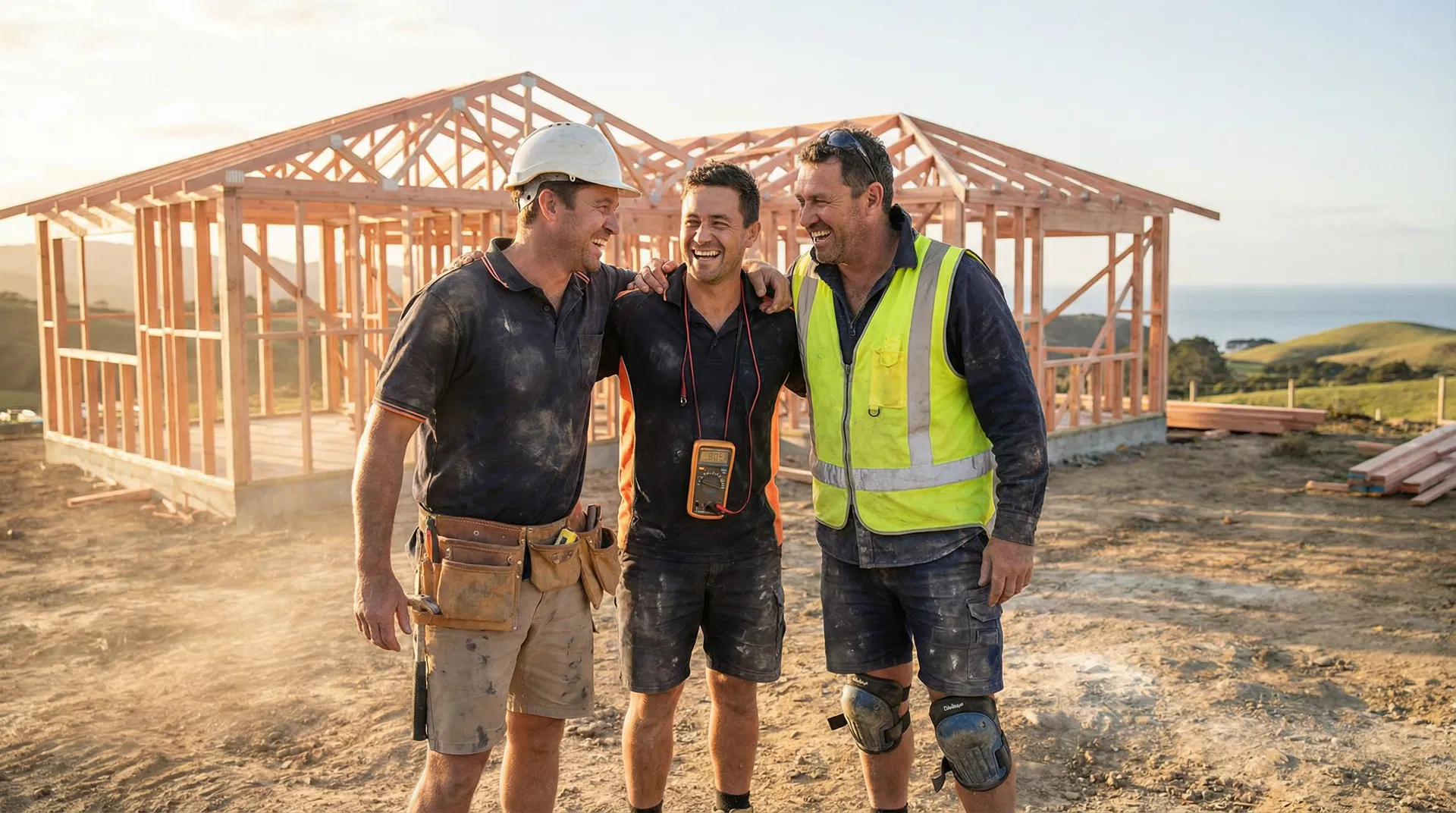 NZ Tradies on site