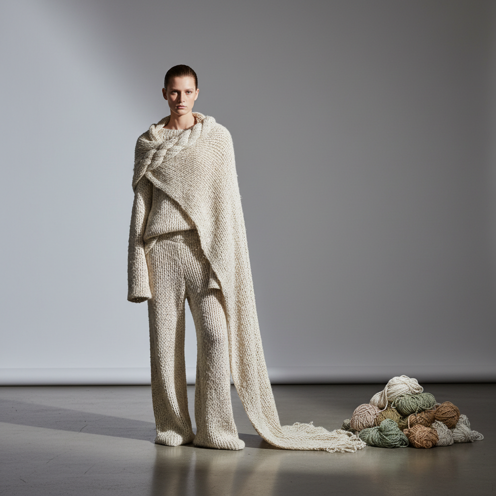 Recycled Paper Yarn Knits