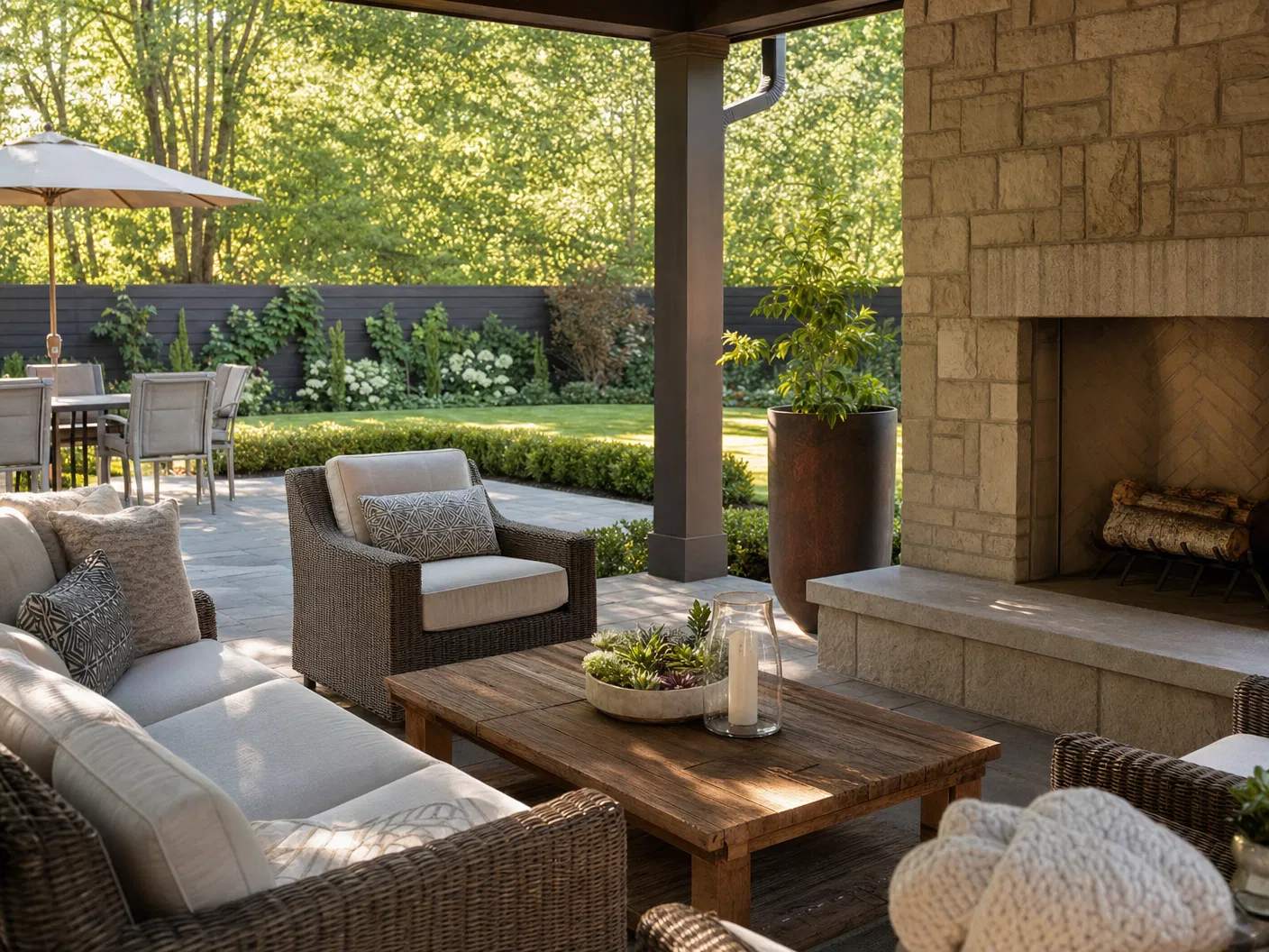 Outdoor patio