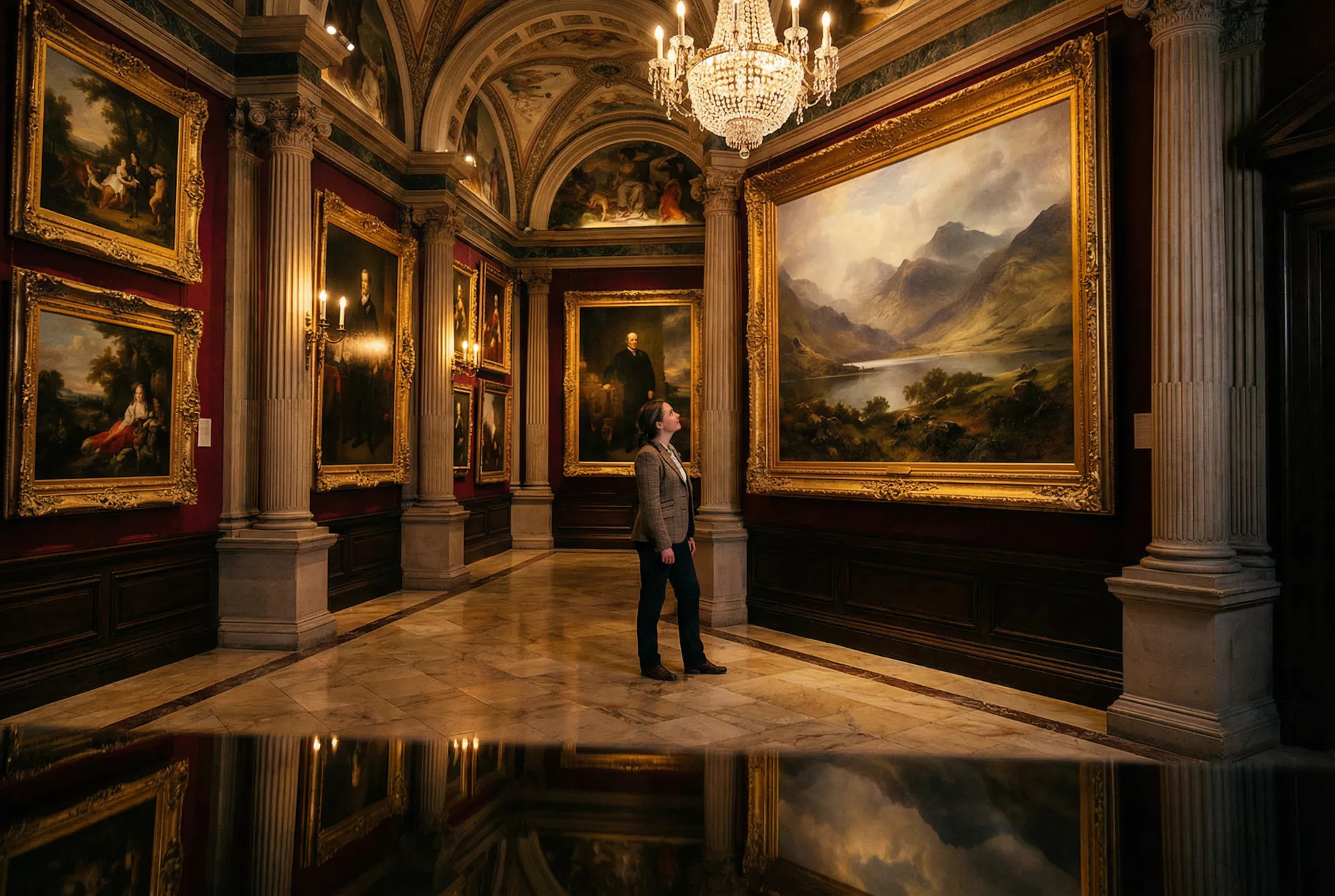 Private curator-led tour at the Scottish National Gallery